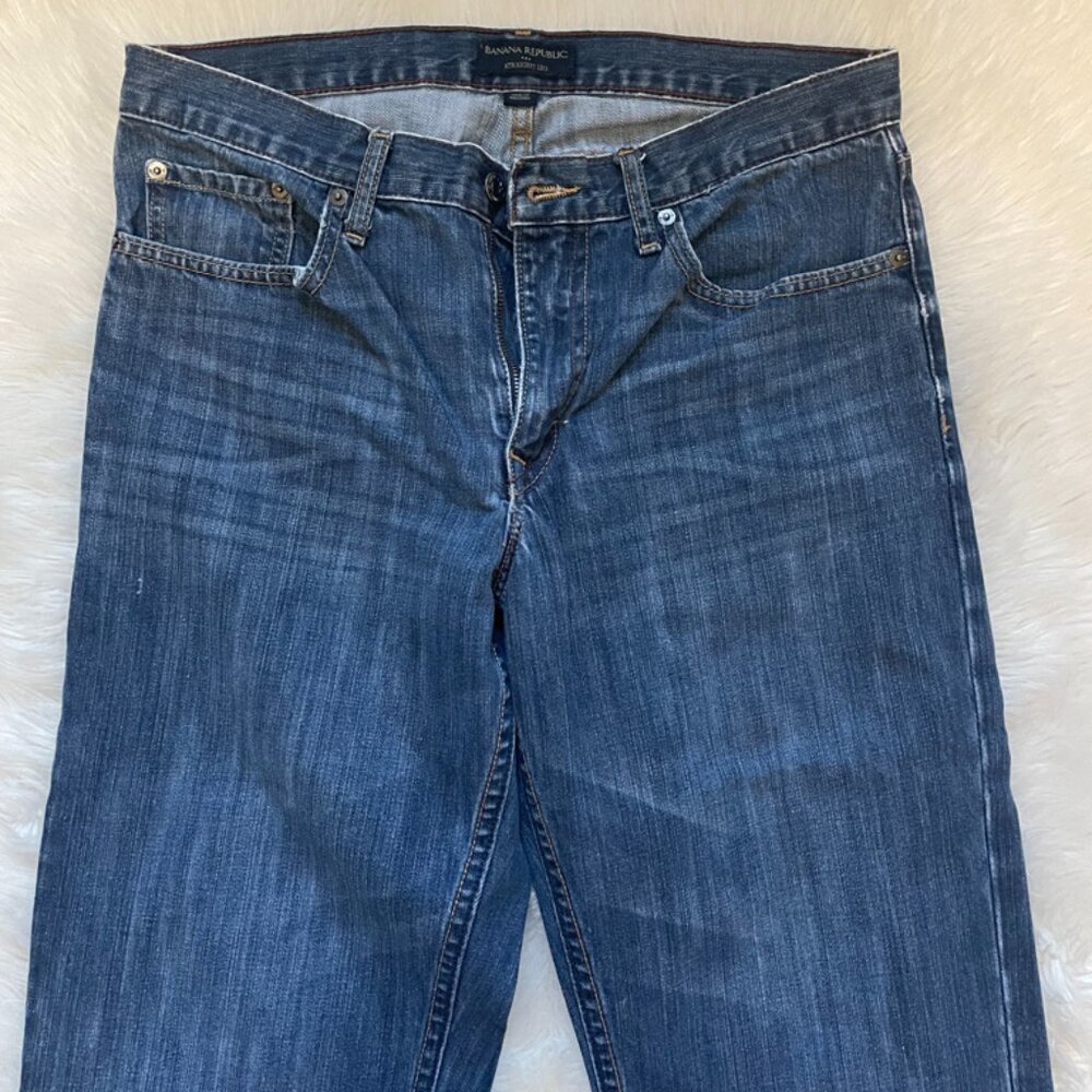 Banana Republic Factory Straight Leg 32W 34L - Picture 2 of 15